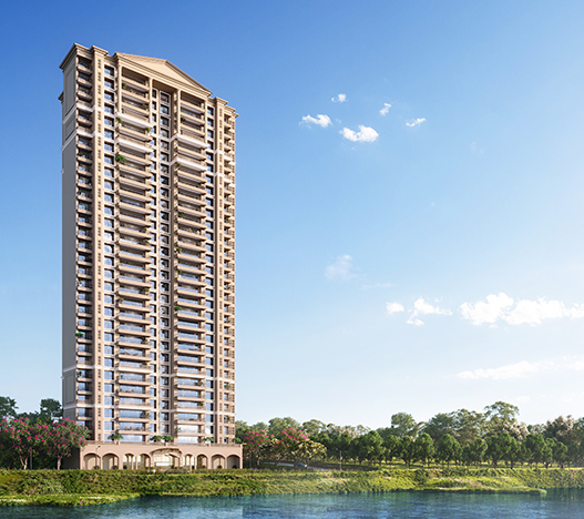 Lodha Azur residences and landscaped surroundings at Bannerghatta Road